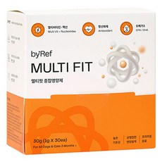 바이레프 반려동물 멀티핏 종합영양제, 30회분, 면역/항산화, 1개 면역/항산화, 30g, 1개