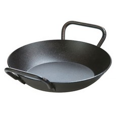 롯지 카본 스틸 듀얼팬 CRS8DLH, 블랙, 1개