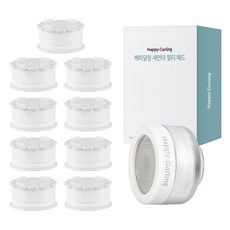 HappyDarling 水槽濾頭水槽頭+濾芯 9入組, 1組