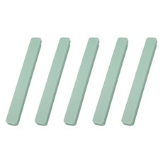 Toppia 簡便的便當攜帶式筷子筒, 5個, 綠色