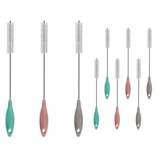 퀸스리빙 다용도 빨대 세척솔 3종 세트 18.5cm, 혼합색상, 3세트