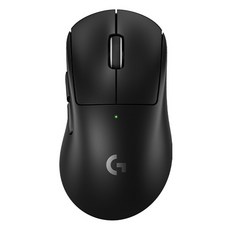 로지텍 PRO X SUPERLIGHT 2 DEX 게이밍 무선 마우스, 910-007360, 블랙