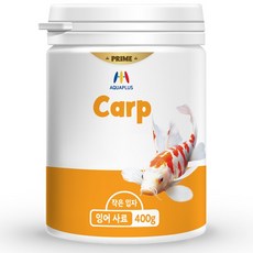 아쿠아플러스 작은입자 프라임 잉어 사료, 1개, 400g