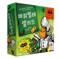 드라이메이어 바퀴벌레 샐러드 순발력 게임, 혼합색상, 1개