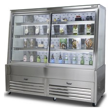 BELLE 프리미엄 사선 앞문형 쇼케이스 실버 방문설치, JDF-1500S JDF-1500S