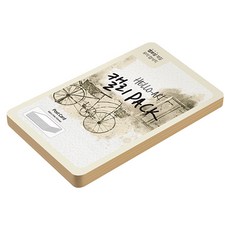 紙文化Hello Art Calligraphy厚壓花明信片 200g 55 牛皮棕色, 50個, 104 x 153mm