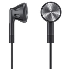 Fiio 오픈형 유선 이어폰, FF1, 블랙