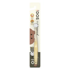 DOS 유아용 360도 칫솔 0단계, 베이지, 1개, 1개입 베이지, 1개, 1개입