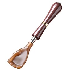 살림핏 휴대용 효자손 등긁개 3.5 x 54 cm, 버건디, 1개 버건디, 1개