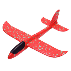 B2win Toy Bin桌上型飛機模型, 霧面紅色, 1個