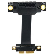Coms PCI Express延長轉接器電纜 1x PCI-E MF彎曲 BD907, 1個