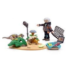 Playmobil 摩比人 劍龍巢穴與偷蛋龍公仔 71526, 1個