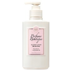해피바스 퍼퓸부티크 오일 바디로션 로즈블러쉬 시프레 워터로즈향, 350g, 1개