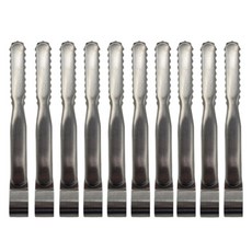 키친하우스 다용도 미니집게 15.5cm, 실버, 10개 실버, 10개