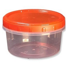 大京pp多功能容器 600g*50入+紅色蓋子 50入組, 1組