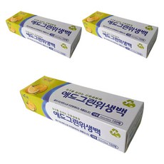 애드그린 산화생분해 위생백 대형 30 x 45 cm, 3개, 100개입, 대(L)