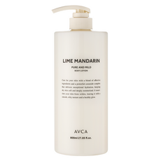 AVCA 純淨溫和神經醯胺身體乳液 萊姆與柑橘香, 800ml, 1個