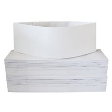 Neo廚師帽 日式 中式 帽子 9cm, 白色, 100個
