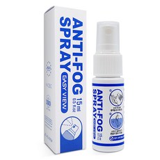 EASYVIEW 泳鏡用防霧金防霧液噴霧型, 15ml, 1個