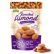 하루견과 구운아몬드, 500g, 1개