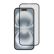 立元 iPhone16系列 鑽石級硬度 磨砂防指紋 鋼化膜 全覆蓋 真防爆 升級小細邊, iPhone16, 1個
