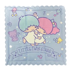 LITTLE TWIN STARS 雙星仙子 涼爽坐墊, 尺寸約36x36x0.6cm PVC材質, 雙星共舞, 36 x 36 x 0.6cm