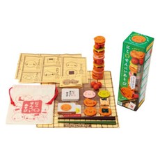 EYEUP教育玩具Nico餅乾疊疊樂, 1個, 混色