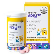 비에날 키즈 유산균 츄어블 60g, 60정, 1개