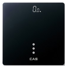 CAS 數位LED體重計, 黑色, 1個, H24