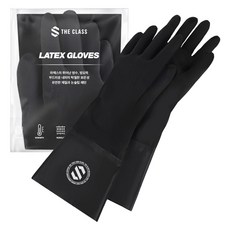 더클래스 라텍스 세차 고무장갑 대 L, 1개 1개