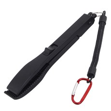 SRF Fishing Grip防滑一觸式烤肉夾, 黑色, 1個