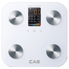 카스 가정용 체지방 측정기, BFA-S10, 화이트, 1개 화이트, BFA-S10