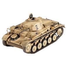 ACADEMY HOBBY MODEL KITS 1/35德國二號坦克F型北非塑膠模型坦克 13535, 1個