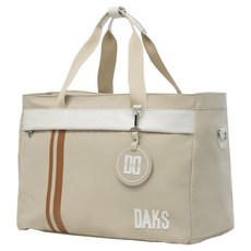 DAKS GOLF 女款2025年輕量高爾夫波士頓包 DKBB-032L, 象牙白