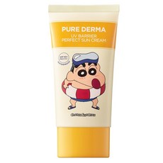 온더바디 퓨어더마 짱구 UV 배리어 퍼펙트 선크림 SPF50+ PA++++, 1개, 80ml