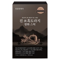 천호엔케어 진 흑도라지 쌍화스틱 30p, 300ml, 1개 300ml, 1개