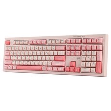 g-clicker Office Pro Silence M RGB靜音防水有線鍵盤, 珊瑚 CR1, OPK50, 製造商軸