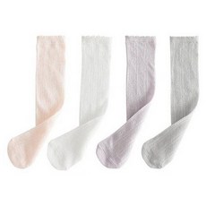 아이뿜 여아용 쫀쫀 메쉬 니삭스 망사 반스타킹 양말 4종 세트 B72 이뿜 여아용 쫀쫀 메쉬 니삭스 망사 반스타킹 양말 4종 세트 B72