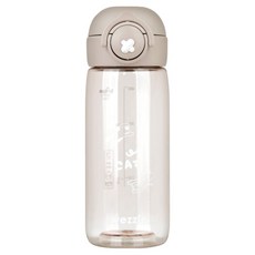 위즐 트라이탄 원터치 물병, 토프브라운, 1개, 480ml