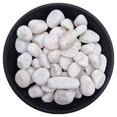 가든잇 깨끗한 자갈 화이트 20~30mm, 20kg, 1개