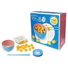 鷹嘴豆筷子練習1人桌遊組, 1組, 橘色、粉紅色(豆色）