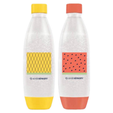 sodastream 水滴型專用水瓶 2瓶, 洗碗機適用, 熱帶水果, 1L