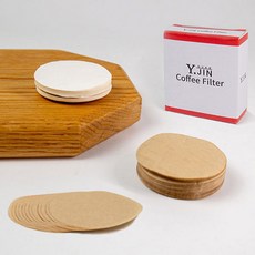 라운드필터 브라운 100p + 화이트 100p 세트 51mm, 1세트