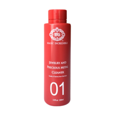 Homer德國洗銀水100ml，快速清潔銀飾，恢復光澤，適用於項鍊、戒指、耳環, 1瓶
