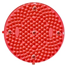 Diet圓形腳底穴位按摩墊, 紅色, 1個