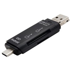 Comsmart 3合1 USB 3.1 Type C TF讀卡機, 單色, 1個, TB108