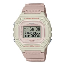 CASIO 卡西歐 手錶 W-218HC-4A2, 粉色 + 白色, 1支