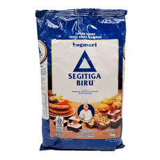 Indofood 小麥麵粉 SEGITIGA BIRU Tepung Terigu C8903, 1kg, 1包