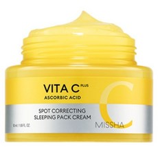미샤 비타씨 플러스 슬리핑 팩 크림, 50ml, 1개