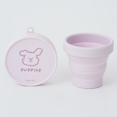PUPPING 寵物攜帶式水杯, 薰衣草, 1個